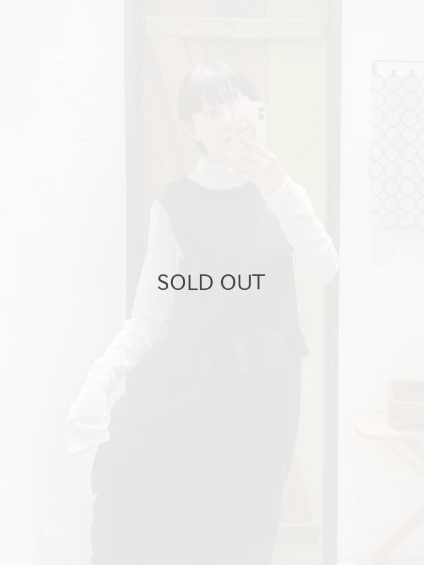 画像13: SHELL FRILL peplum ドレス