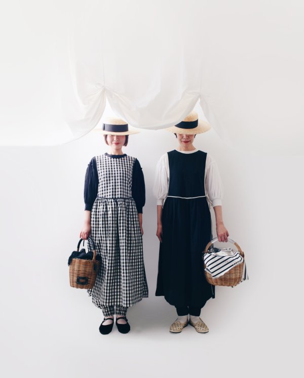 画像14: 大森伃佑子×3 ET DEMI エプロンワンピース (BK)