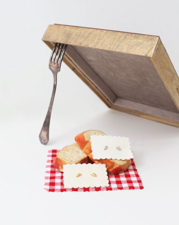 画像4: クロワッサンピアス (SV)