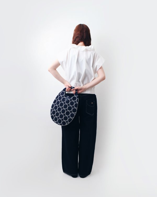 画像6: tambourine egg bag (AES9390:NV)