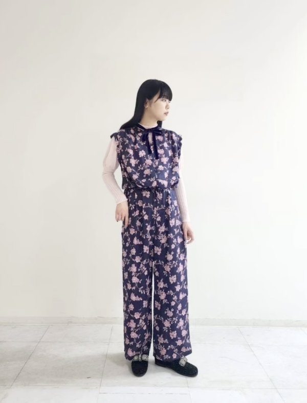 画像9: room flower curpa print pants (PP)