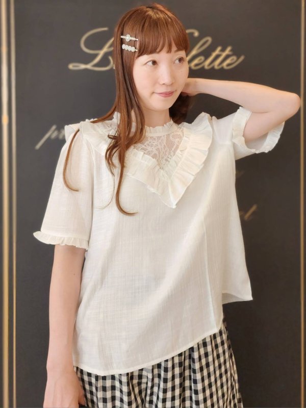 画像9: pearl hair pin (30974)
