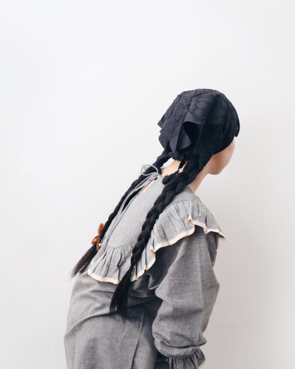 画像8: Khadi Silk Flower Scarf (WH)