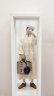 画像12: Khadi Wool Waffle Ribbon Wide Coat (EC) (12)