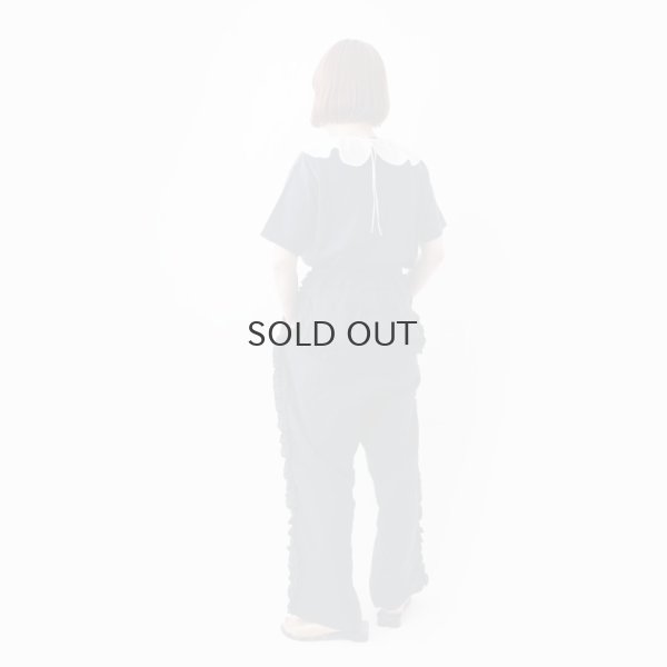 画像20: Big Ruffle Collar Organza (BK)