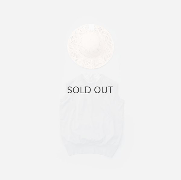 画像17: 40/2天竺 ノースリーブプルオーバー (6346:BK)