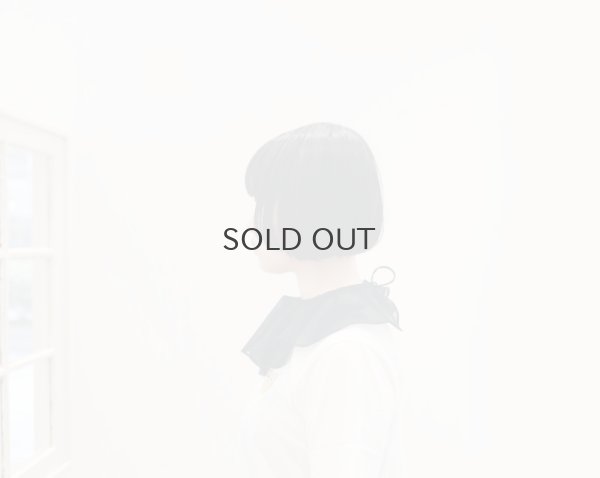 画像15: Big Ruffle Collar Organza (BK)