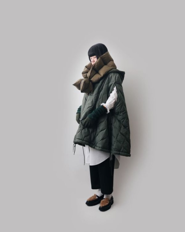 画像12: SALE30%OFF!! マウンテン ボリューム ダウンマフラー (TAION-R201VMT)