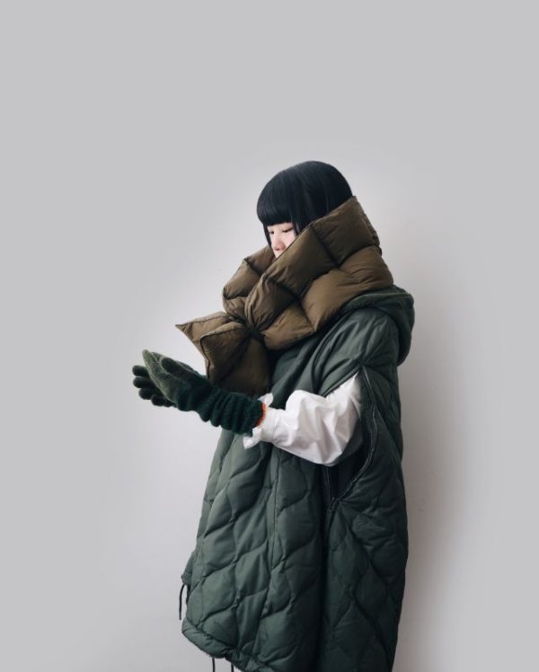 画像11: SALE30%OFF!! マウンテン ボリューム ダウンマフラー (TAION-R201VMT)