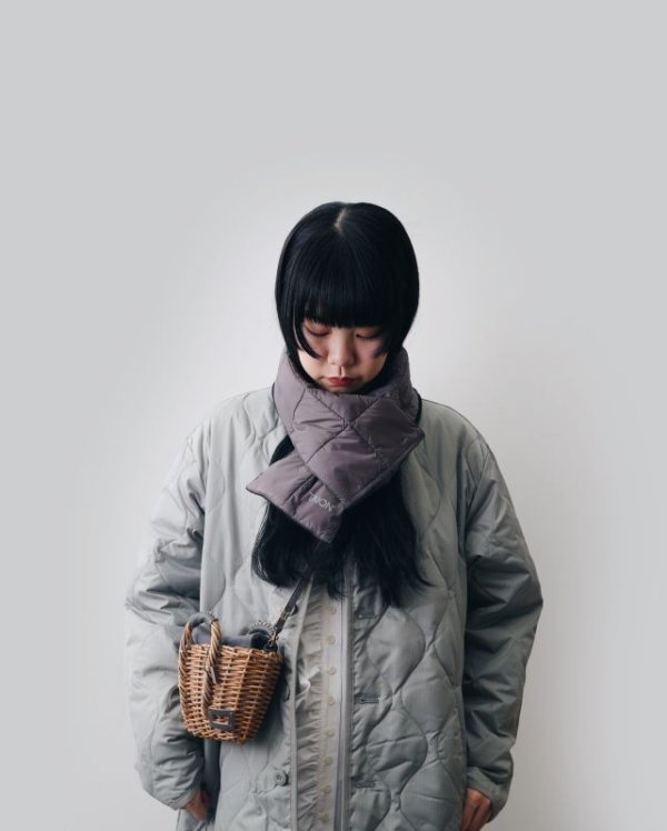 画像1: SALE15%OFF!! ベーシック ダウンマフラー (TAION-201A)