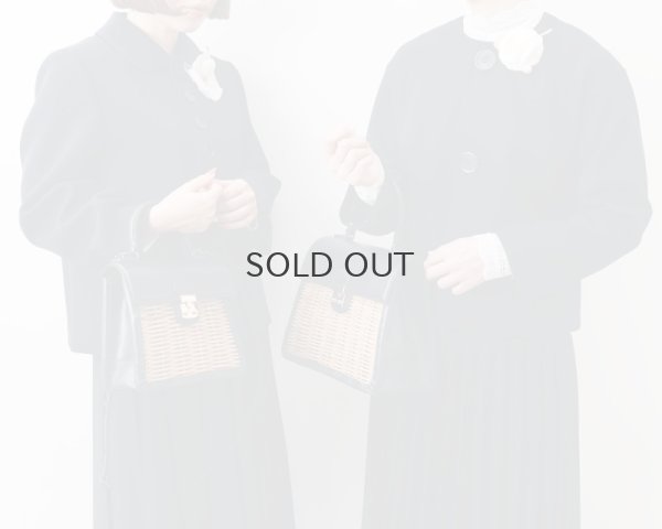 画像27: ビッグボタン ノーカラージャケット (BK)