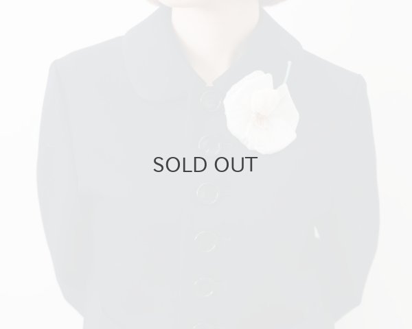 画像26: ウールギャバ 丸襟ジャケット (NV)