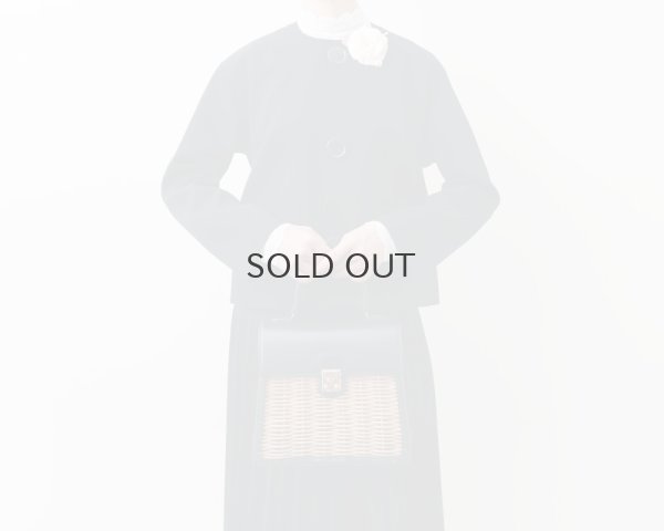 画像23: ビッグボタン ノーカラージャケット (BK)