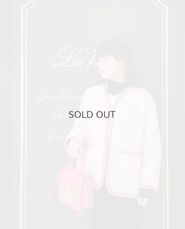 画像19: 別注!! strawberry tweed jacket (PK)
