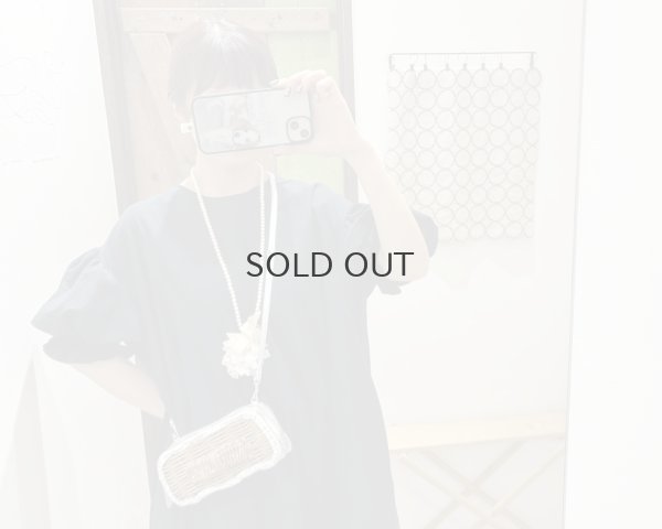 画像18: 別注!! メタリックレザー リボンポシェット (SV）