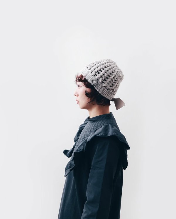 画像14: 【受注生産】別注!! ボーボリー ニットクロッシェ (LGY)