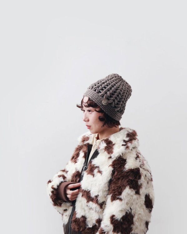 画像18: 【受注生産】別注!! ボーボリー ニットクロッシェ (LGY)