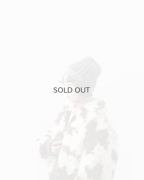 画像11: 別注!! ボーボリー ニットクロッシェ フェルトリボン付き (BK)