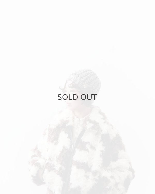 画像12: 別注!! ボーボリー ニットクロッシェ フェルトリボン付き (BK)