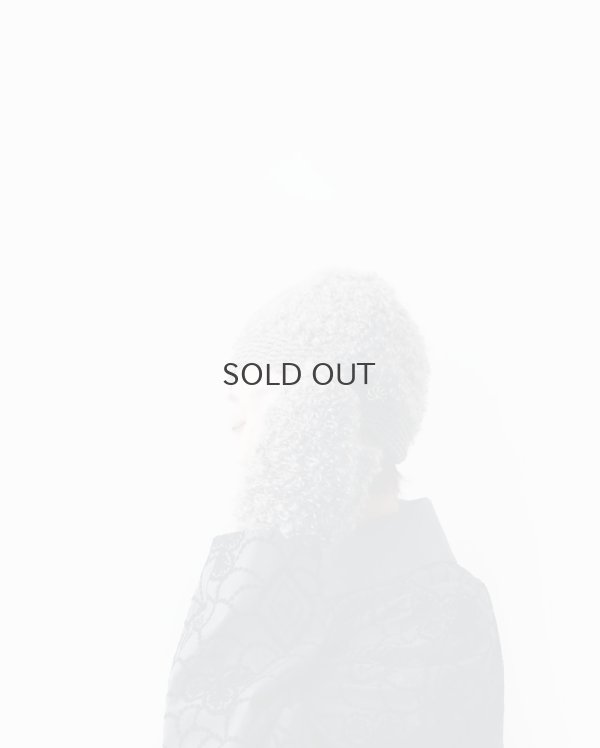 画像9: 別注!! モヘアループ ニットクロッシェ (GY)