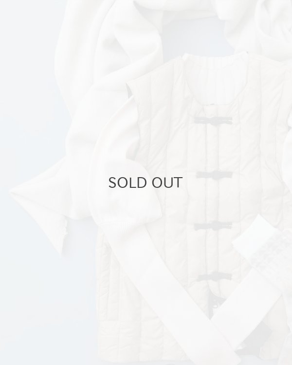 画像11: JPSP チャイナボタン ダウンベスト (TAION-V01JS:BK×BK)