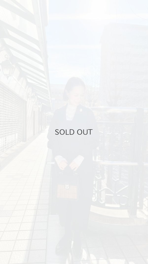 画像24: カーフ・ハンドバッグ S (BK)