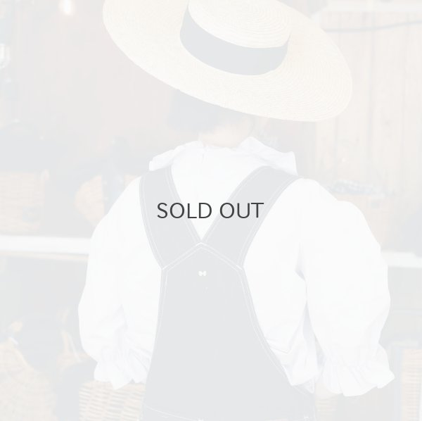 画像9: 別注!! Ruffle Neck Top (WH)