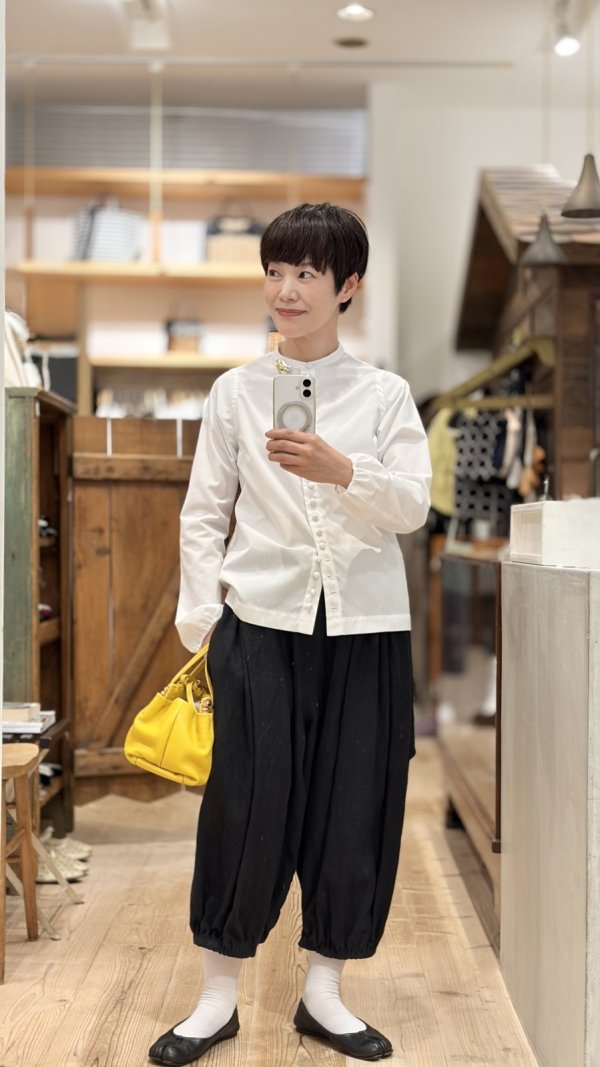 画像12: 別注!! MANY BUTTON SHIRT (WH)