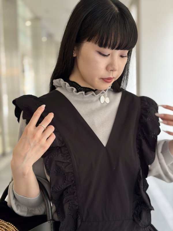 画像35: [15] tambourine サロペット (AES4660:BK)