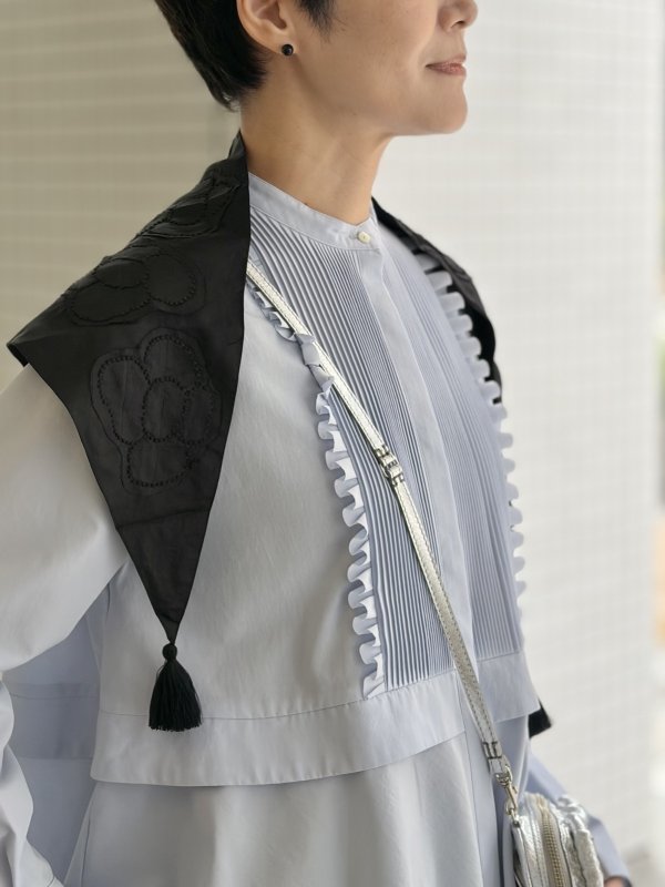 画像15: tuck frill flare shirt (IV)