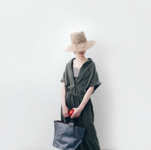 画像24: PVC Y字トート M・6号 PVCキャンバス (14531:IVBK)