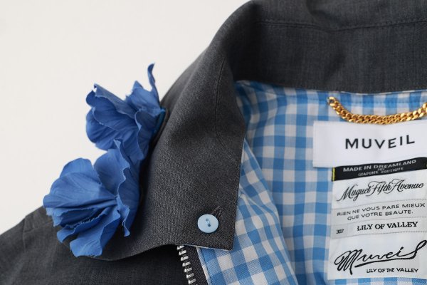 画像8: リバーシブルウィングトップウールブルゾン (GY)