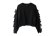 画像1: SALE30%OFF!! リボンスリーブプルオーバー (BK) (1)