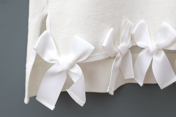 画像8: SALE50%OFF!! 裾リボンカットソー (WH)