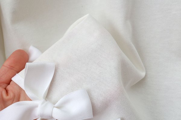 画像9: SALE50%OFF!! 裾リボンカットソー (WH)