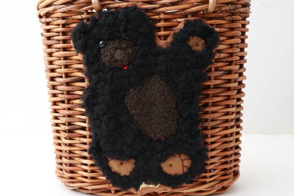 画像8: クマカゴバッグ (BK)