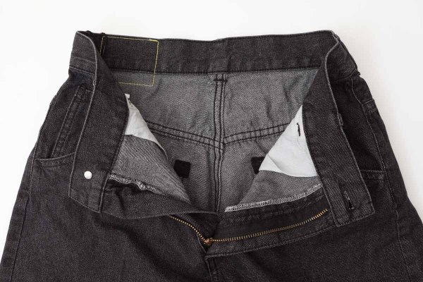 画像5: リボンデニムパンツ (BK)