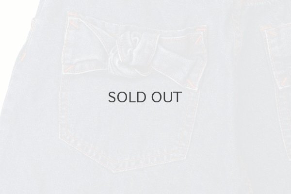 画像9: SALE30%OFF!! リボンデニムパンツ (NV)