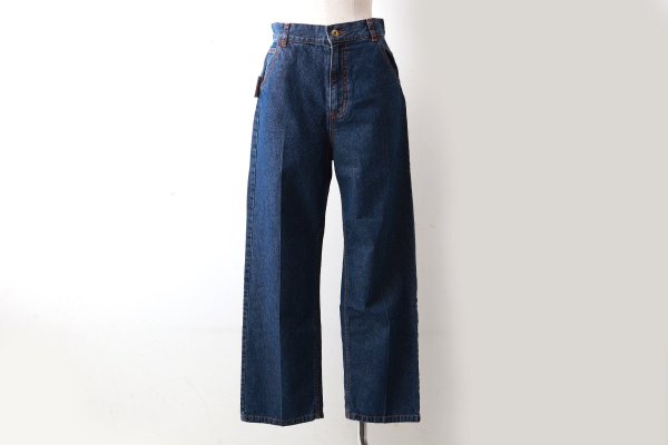 画像15: リボンデニムパンツ (BK)