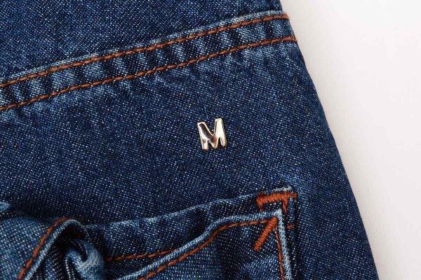 画像11: リボンデニムパンツ (NV)