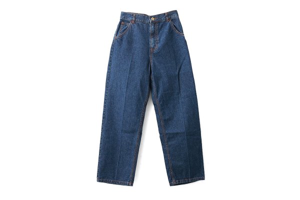 画像1: リボンデニムパンツ (NV)
