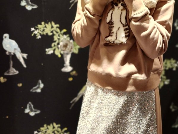 画像11: SALE40%OFF!!ネコ裏毛プルオーバー