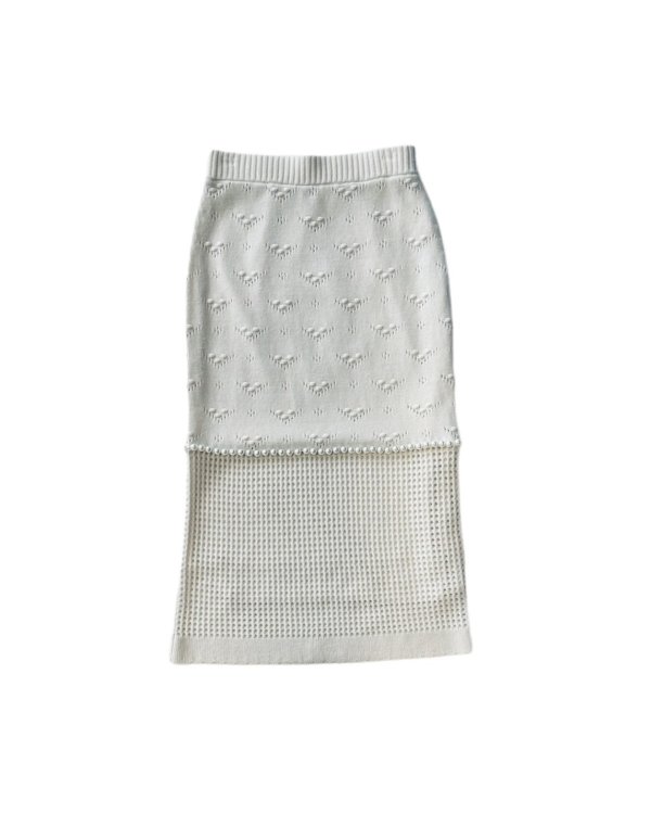 画像2: SALE50％OFF!!  パールニットスカート