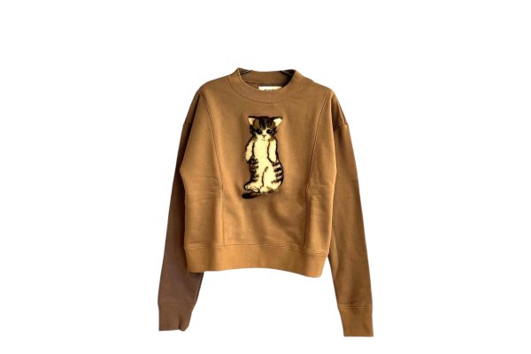 画像4: SALE40%OFF!!ネコ裏毛プルオーバー