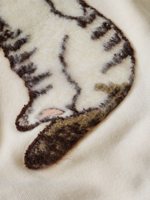 画像6: SALE40%OFF!!ネコ裏毛プルオーバー