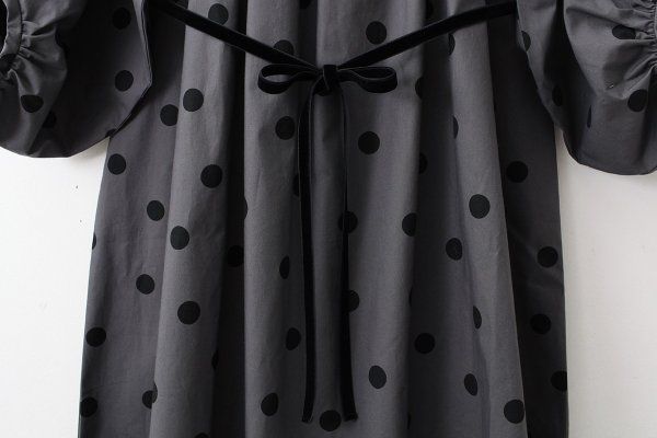 画像7: 3 ET DEMI original dot ギャザーワンピース