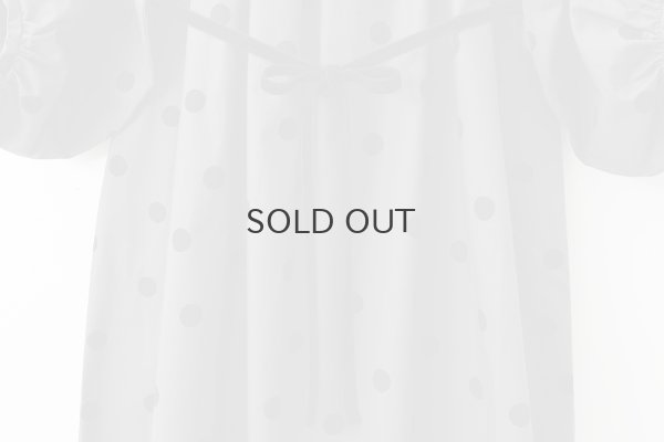 画像7: 3 ET DEMI original dot ギャザーワンピース