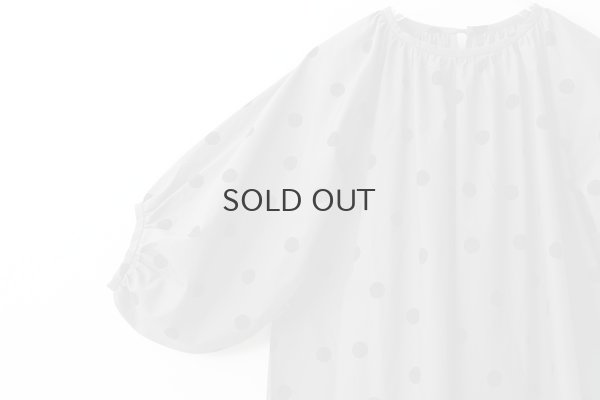 画像5: 3 ET DEMI original dot ギャザーワンピース