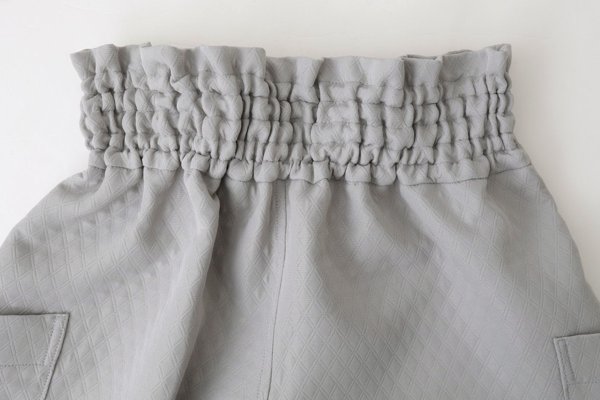 画像3: 3 ET DEMI original キルティングマトラッセジャガード ウエストシャーリングパンツ (LGY)