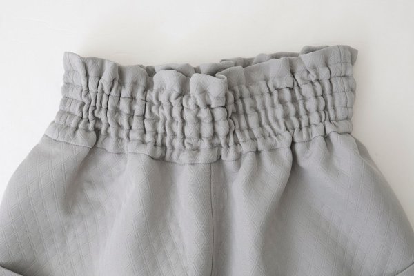 画像8: 3 ET DEMI original キルティングマトラッセジャガード ウエストシャーリングパンツ (LGY)